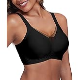 Kinnette Women's Wireless Bras Full Coverage V Mesh Padded Bralette No Underwire Seamless Comfortable Everyday Bra