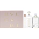Eau Parfumee The Blanc by Bvlgari for Women - 3 Pc Gift Set 2.5oz EDT Spray, 0.33oz EDT Spray (Mini), 2.5oz Body Shower Gel