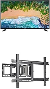 Samsung Un55nu6900fxzc 55 4k Ultra Hd Smart Tv 2018 And Sanus Mlf13 B1 Universal Wall Mount Amazon Ca Electronics