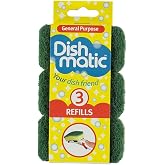 3 x Caraselle Dishmatic Refill Sponges
