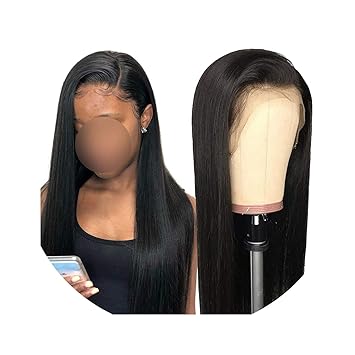 Amazon Com Lace Front Human Hair Wig Pre Plucked With Baby Hair