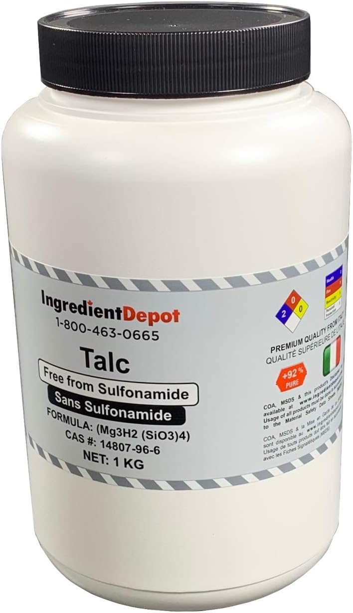Talc (Talcum) USP from Italy | 1 kg