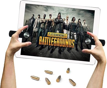 Amazon.com: EEkiiqi - Botones de disparo y disparo para tableta con control de juegos, compatible con PUBG Mobile Controller Fortnite/Knives Out/Rules of Survival para i-Pad Tablet: Computers \u0026 Accessories