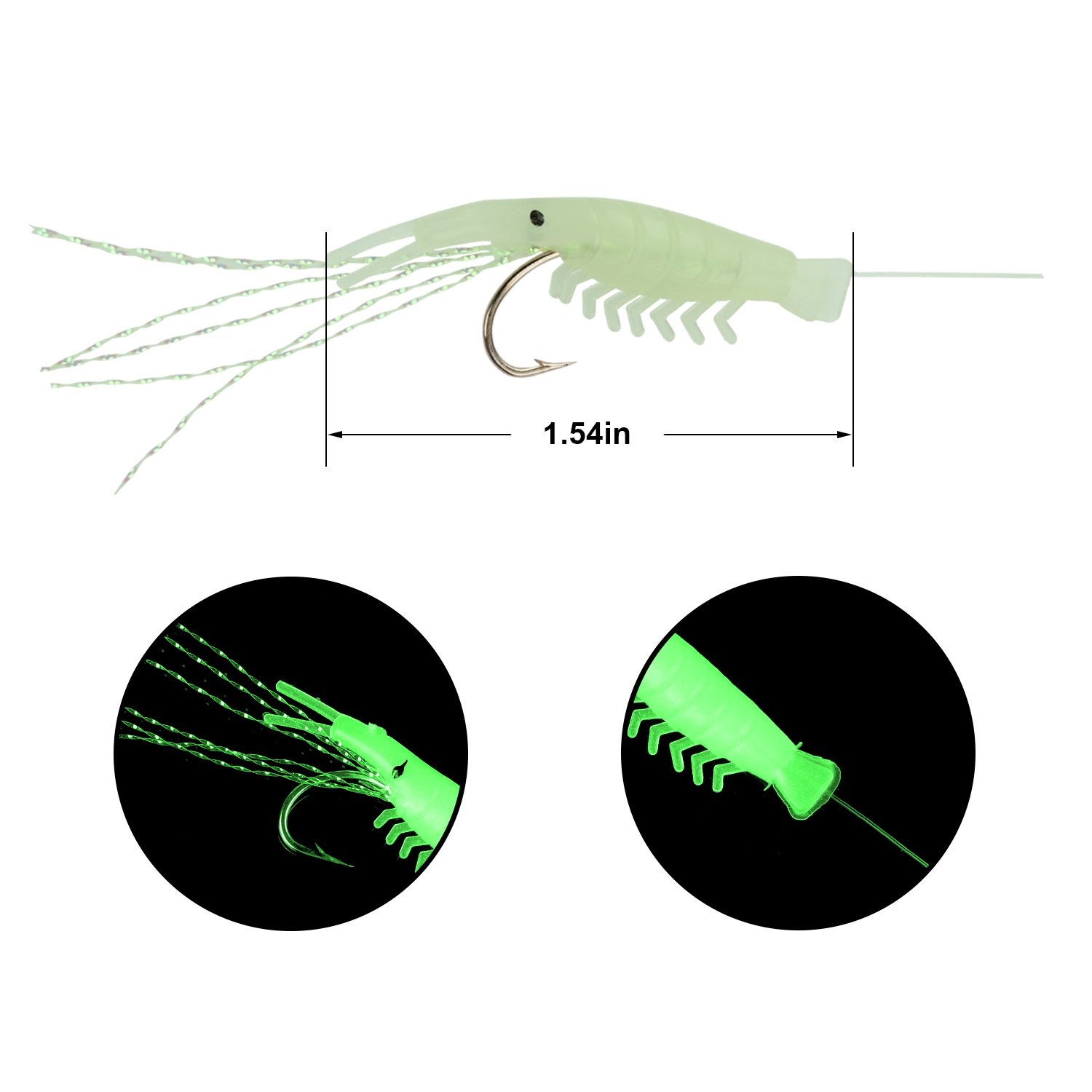 Goture Fishing-Lure-Boxes-Bait Tackle-Plastic-Storage, Small-Lure-Case, Mini-Lure-Box for Vest, Fishing-Accessories Large Boxes Storage Containers (green)