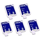 5 Pack of LogTag UTRIX-16 Direct USB Temperature Data Loggers
