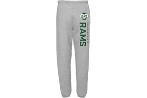 CAMPUS LAB Official Collegiate NCAA Jogger Sweatpants Unisex for Men & Women Collegiate Name Athletic Heather Collection