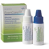 EvenCare G2 Glucose Meter Hi/Lo Control Solution - 1 Box