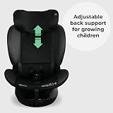 My Babiie MBCS400 360° Baby Car Seat ISOFIX ERF i-Size 0+/1/2/3 Black view 6