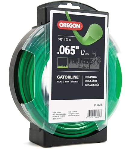 Amazon.com : Oregon 69-173 Gatorline Round Trimmer Line .065-Inch