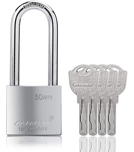 40mm Long Shackle Padlocks for Outdoor Use All Weather Resistant