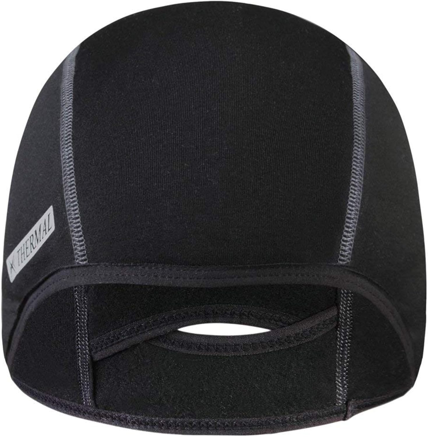 BALEAF Tough Headwear Helmet Liner Skull Cap Beanie with Ear Cover Thermal Under Helmet Cycling Running Football Winter Sports Black : Clothing