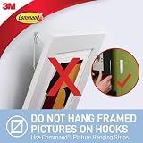 Command Wire Toggle Medium Hook Pack of 6 with 8 Adhesive Strips Transparent view 6