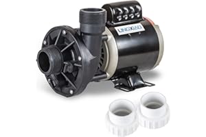 LINGXIAO SPA Circulation Pump, Single Speed Hot Tub Circulating SPA Pump for Replacement OEM Mode, 0.25HP (115V or 230V), 1.5"Port (Model: 48WTC0153C-I)