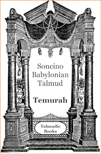 Download Talmud Temurah (Soncino Babylonian Talmud Book 46) (English Edition) PDF