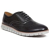 Deer Stags Boy's Oxford, Black, 5 Big Kid