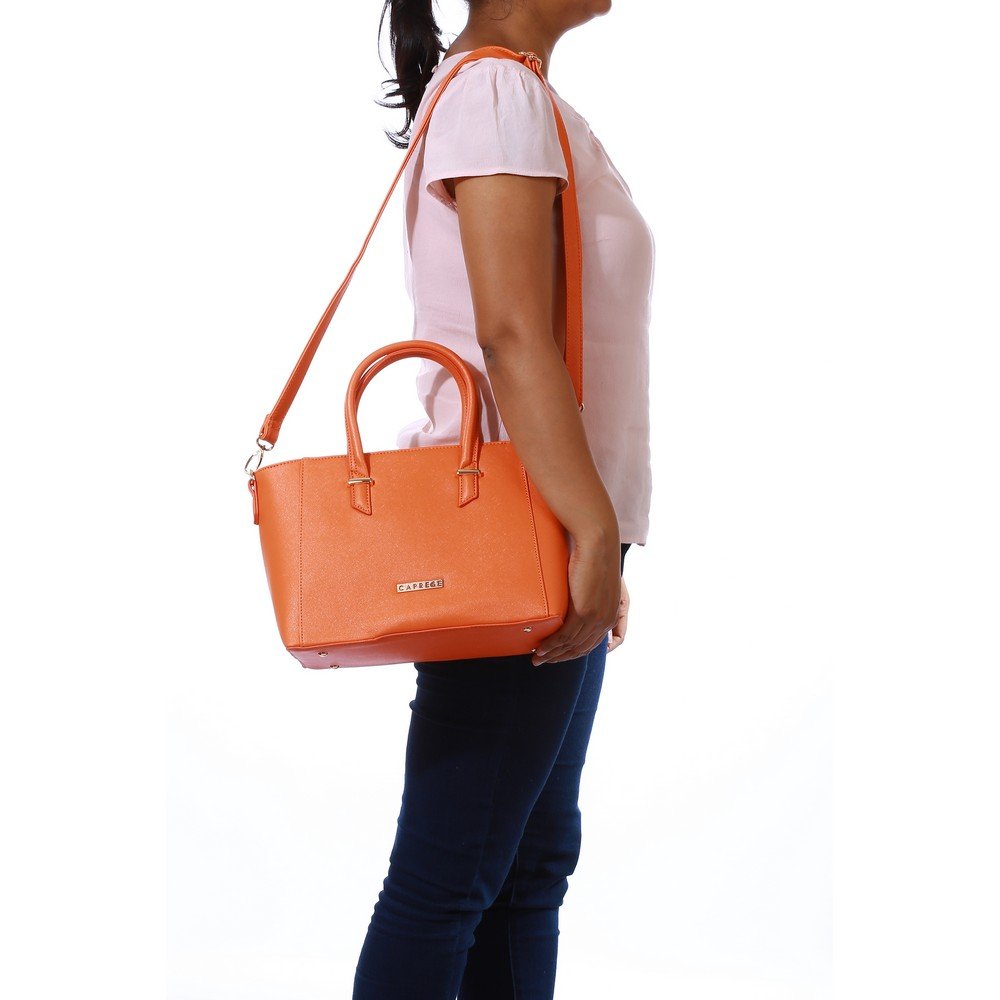 caprese porsche women's tote bag (orange) ()