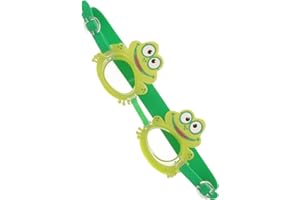 SUPVOX Cartoon Frog Swimming Goggles for Boys, Anti-fog Waterproof Eye Goggles, Comfortable Swimming