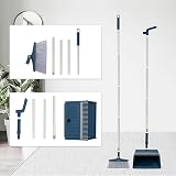SDARISB Broom Dustpan Set with 127 cm Extendable Handle Rotatable Head view 8