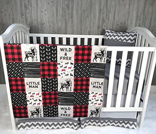buffalo check baby bedding