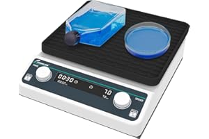 JOANLAB Lab Orbital Shaker Mixer 40-200rpm Adjustable,Timed and Continuous Modes,Digital Oscillator Mixer
