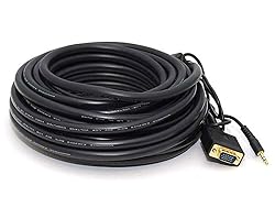 Monoprice Super VGA Cable - 35 Feet - Male to Male