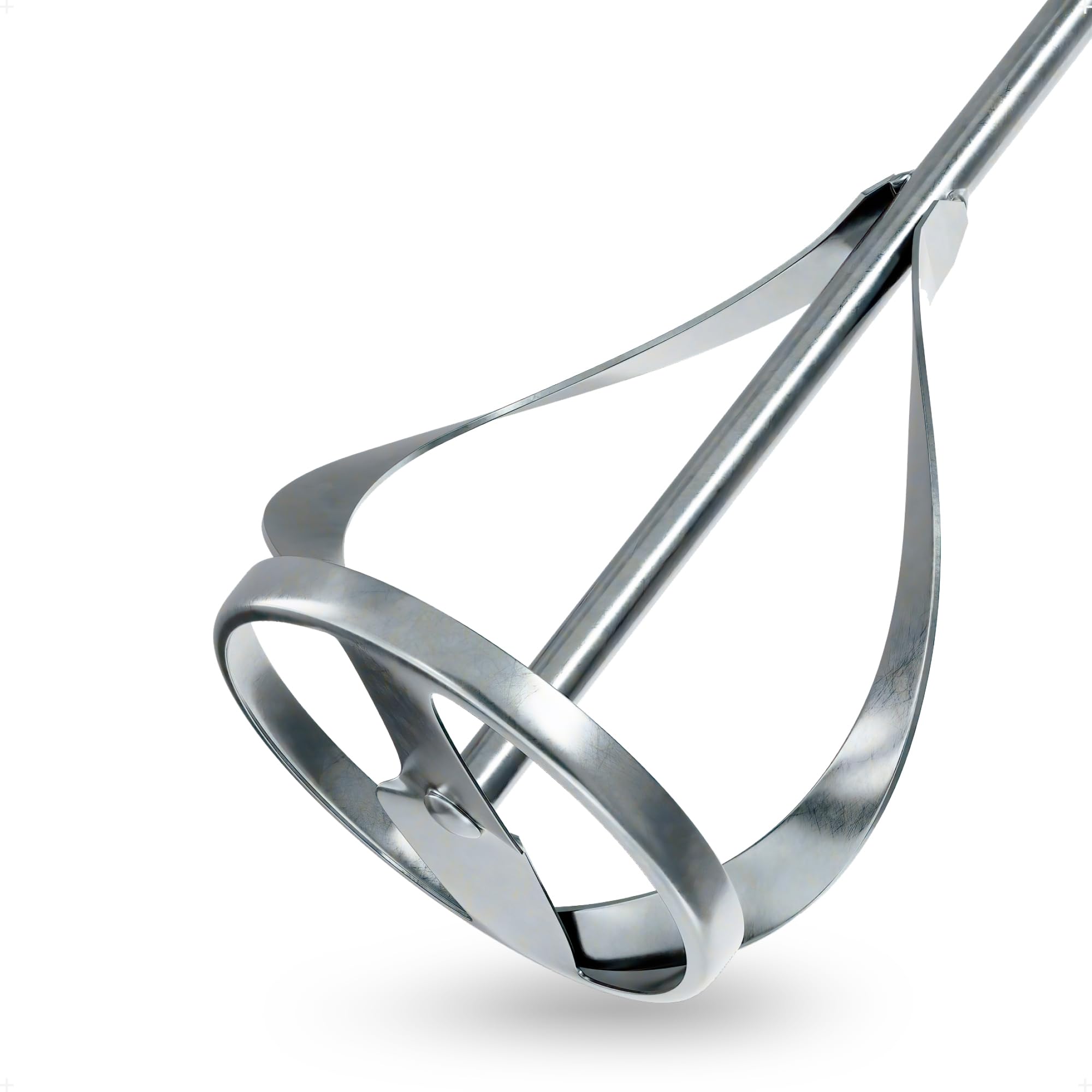 BILBAU Cement Mixer Paint Stirrer 40cm Heavy-Duty Mixer SDS Thread Quick Mixing of Paint, Cement, Plaster, Concrete, Durable, 80mm DIA x 400mm, 600W Power Tools Adequate Mortar Mix Paddle Mixer