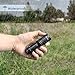 Albrillo Led Bright Mini Flashlight with Zoomable Function and 3 Modes, Pocket Powerful Tactical Flashlights, 300lm Water Resistant Torch For Camping Hiking, Pack of 2