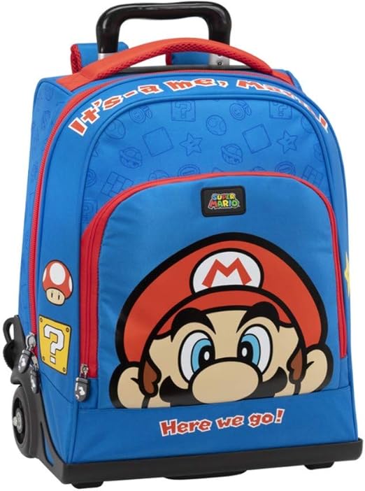 Mybagstory Super Mario 3D Rucksack - Kinder Rucksack Für Kindergarten Und Schule