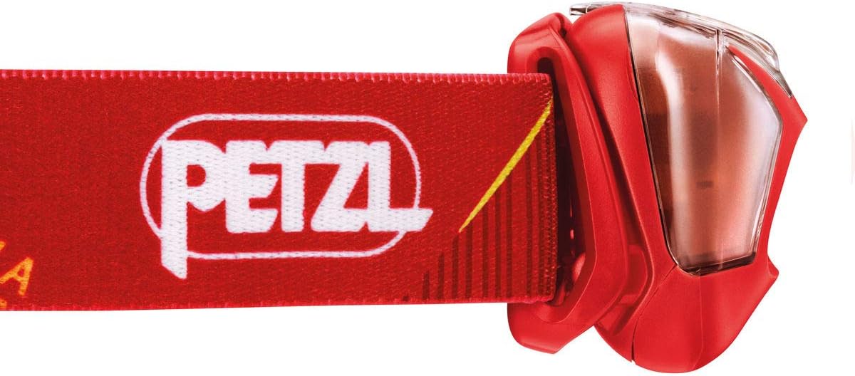 PETZL - TIKKINA Headlamp, 250 Lumens, Standard Lighting, Red : Sports & Outdoors