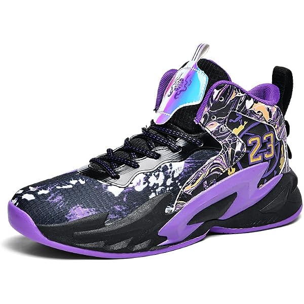 Amazon.com | VAXAV Women's Men's High Top Basketball Shoes Outdoor