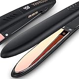 VANESSA Hair Straightener, Flat Iron, Plancha de Cabello Professional, Titanium Flat Iron, Hair Iron, Hair Straightener for T