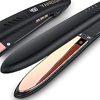 VANESSA Hair Straightener, Flat Iron, Plancha de Cabello Professional, Titanium Flat Iron, Hair Iron, Hair Straightener…
