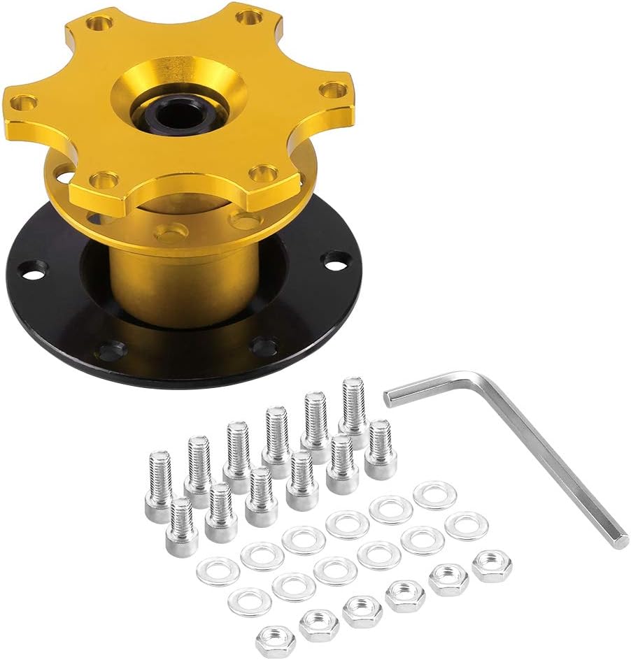 Wheel Hub Adapter Kit, Universal Car Steering Wheel Hub