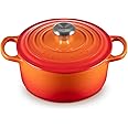 Le Creuset Enameled Cast Iron Signature Round Dutch Oven, 2 qt., Flame