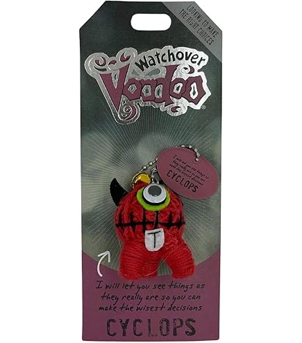 Watchover Voodoo Baller Keychain - 3 Inch Handcrafted Good Luck Charm Doll