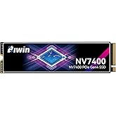 BIWIN Black Opal NV7400 1TB SSD Gen4x4, Read Speed up to 7450MB/s, NVMe M.2 2280 PCIe 4.0 Internal PC Solid State Drive for Laptop/Desktop/PS5