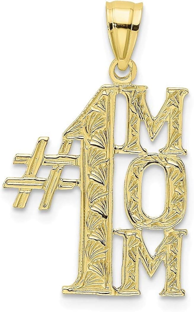 number 1 mom necklace