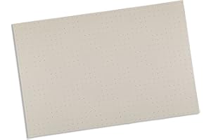 Rolyan Splinting Material Sheet, Polyform, White, 1/8" x 6" x 9", 1% Perforated, Single Sheet