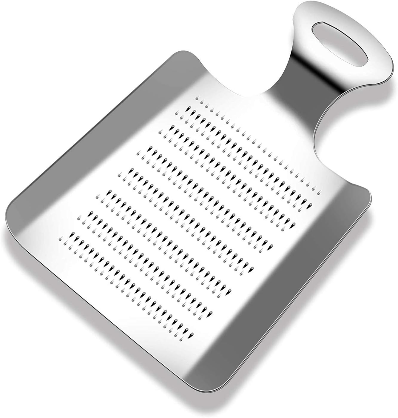VNC Ginger Grater, Stainless Steel Shovel-Shaped Food Grater for Ginger, Mini Ginger Grater for Garlic, Fruits and Root