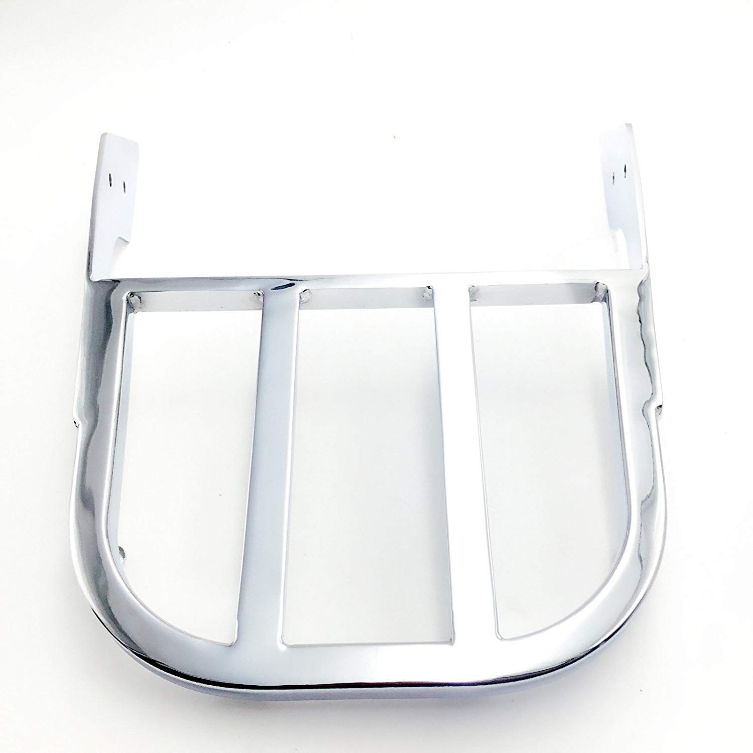 Chrome Sissy Bar Luggage Rack For Honda VTX 1300C//VTX 1800C//VTX 1800F Aluminum