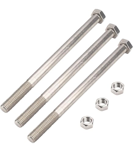 Amazon.com: Mower Spindle Blade Bolt & Hex Nut 5/8-11 X 9-1/2, for