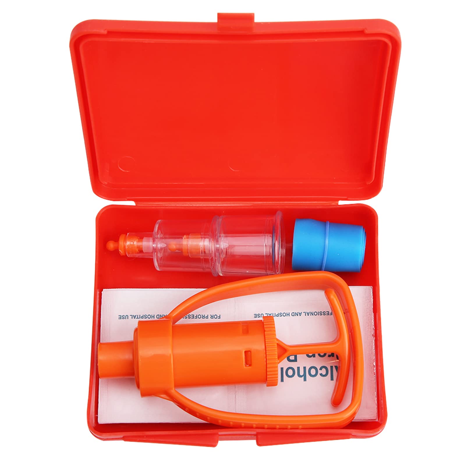 RiToEasysports Survival Emergency Kit, Kit Poison Extractor Pomp Outdoor Emergency Camping Survival Supplies for Camping Hiking