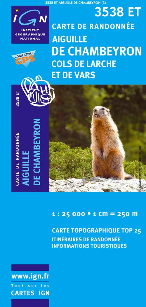 Aiguille De Chambeyron Top 25 French Edition Institut Geographique National Amazon Com Books