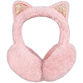 Surblue Cute Animal Earmuffs Winter Warm Outdoor Ear Covers Headband Fur Earwarmer…