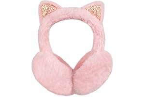 Surblue Cute Animal Earmuffs Winter Warm Outdoor Ear Covers Headband Fur Earwarmer…