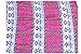 Lucky Leaf Women Cozy Fashion Gauze Loop Infinity Scarf Painting Artistic Zig Zag (Bohemia Fuschia)