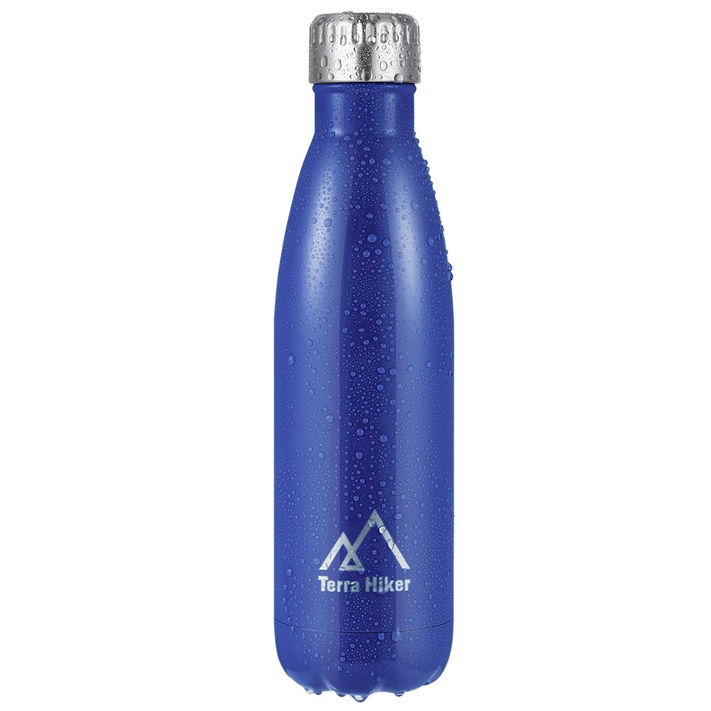 Terra Hiker Botella de Agua 500 ml, Botella Térmica, Acero ...