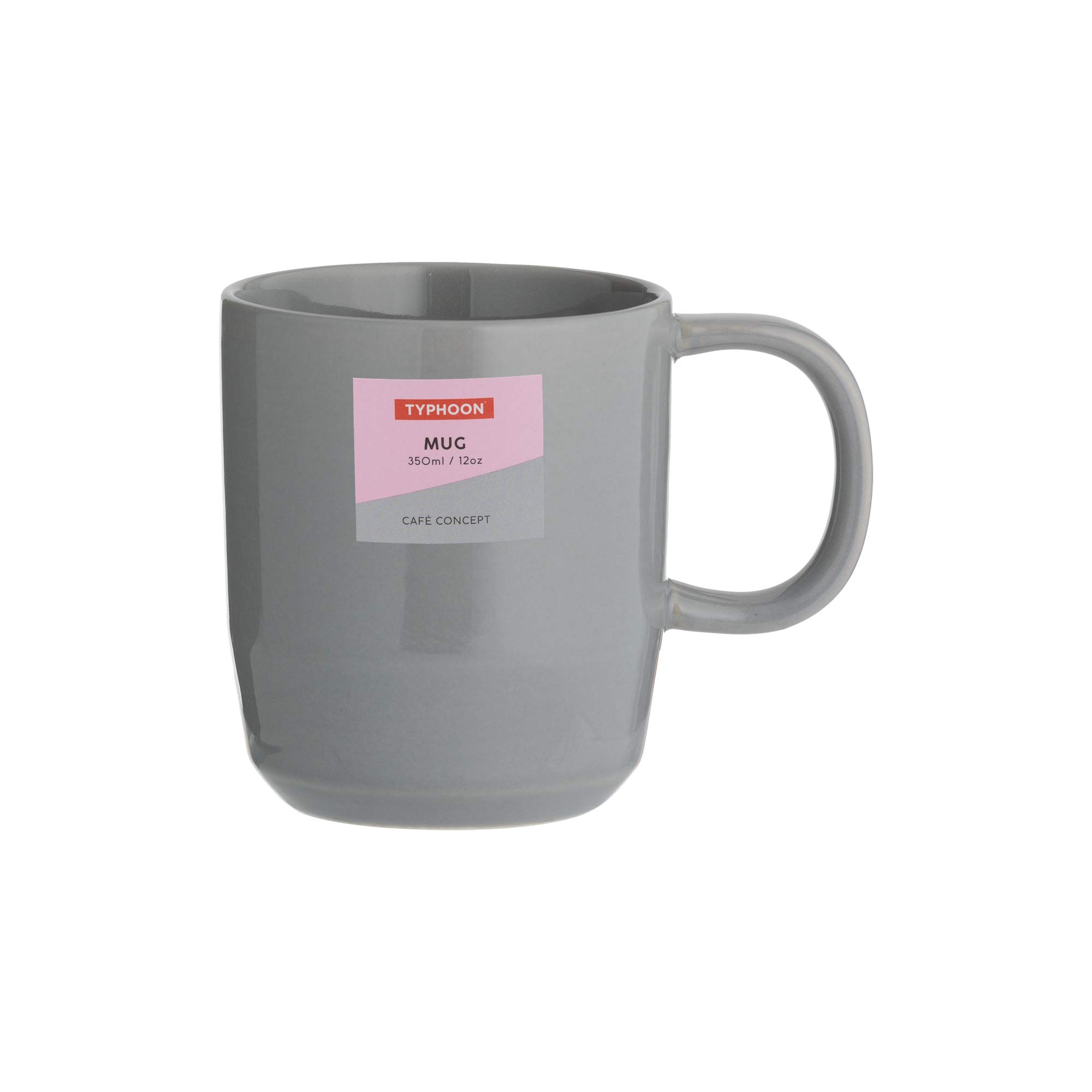 Typhoon Cafe Concept 12 Oz Mug Dark Grey 350ml