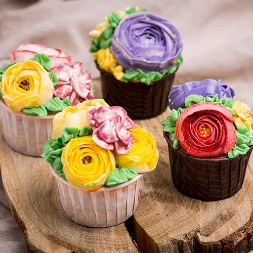 Suuker 7pcs Leaf Piping Nozzles Set,Professional Stainless Steel