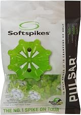 SoftSpikes Fast Twist 3.0 Pulsar Green Slime White Spikes Set